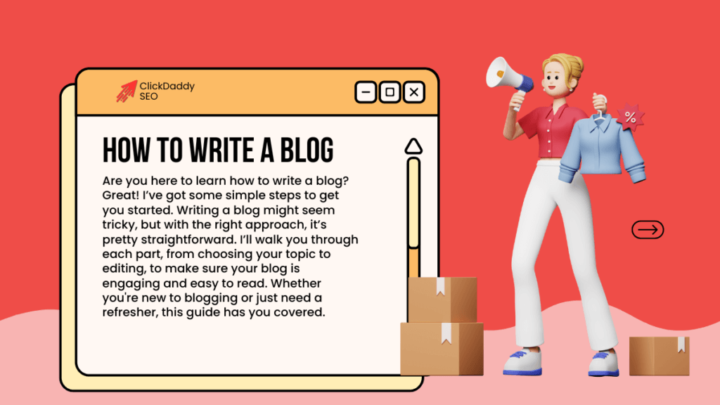 How to write a blog